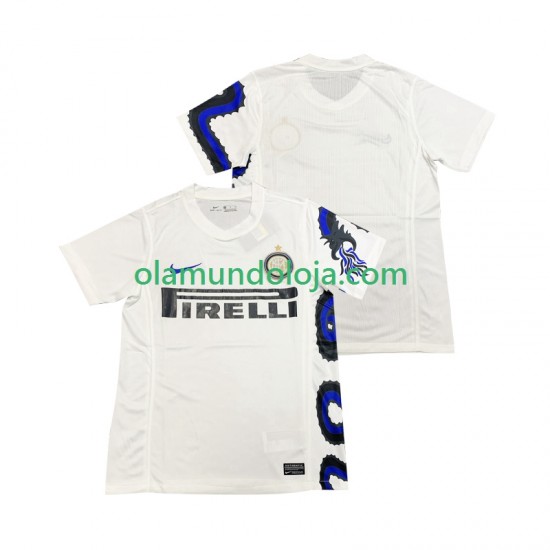 Camisola Inter de Milão Retro Homem Equipamento Segundo 2011 2010 Manga Curta